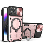 Custodia per telefono con supporto magnetico per camshield scorrevole con texture CD, For iPhone 12 Pro, For iPhone 11 Pro Max, For iPhone 11, For iPhone 11 Pro