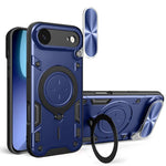 Custodia per telefono con supporto magnetico per camshield scorrevole con texture CD, For iPhone 17 Pro, For iPhone 17, For iPhone Air, For iPhone 16 Pro Max