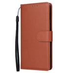 Custodia portafoglio in pelle con 3 slot carte per Samsung Galaxy