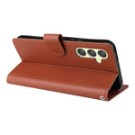 Custodia portafoglio in pelle con 3 slot carte per Samsung Galaxy