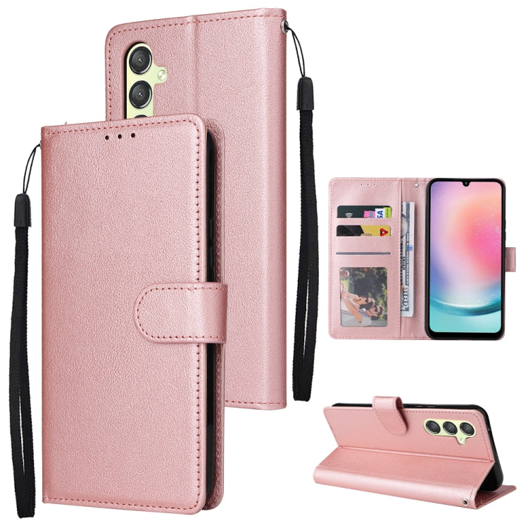 Custodia portafoglio in pelle con 3 slot carte per Samsung Galaxy