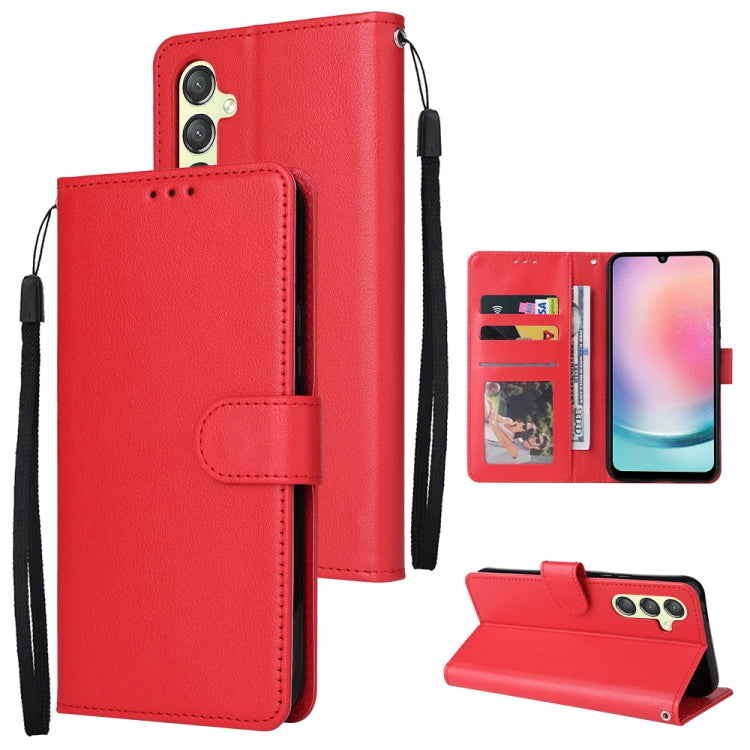 Custodia portafoglio in pelle con 3 slot carte per Samsung Galaxy