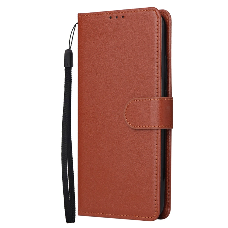 Custodia portafoglio in pelle con 3 slot per Xiaomi Redmi 11A e 1