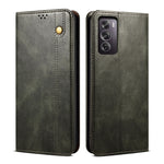 Custodia in pelle con trama Crazy Horse per OPPO Find X8 e modelli compatibili