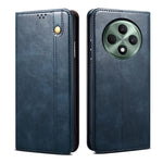 Custodia in pelle con trama Crazy Horse per OPPO Find X8 e modelli compatibili