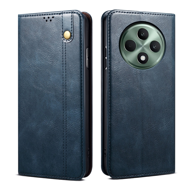 Custodia in pelle con trama Crazy Horse per OPPO Find X8 e modelli compatibili