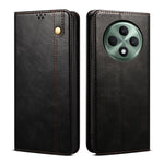 Custodia in pelle con trama Crazy Horse per OPPO Find X8 e modelli compatibili