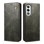Custodia in pelle con trama Crazy Horse per OPPO Find X8 e modelli compatibili