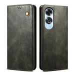 Custodia per telefono in pelle con trama di cavallo pazzo in cera d'olio, For OPPO A60, For OPPO A3 Pro 5G, For OPPO A3 Pro 5G Global, For OPPO Reno11 F / F25 Pro, For OPPO Reno10 Global / Reno10 Pro Global, For OPPO Find X8 Pro