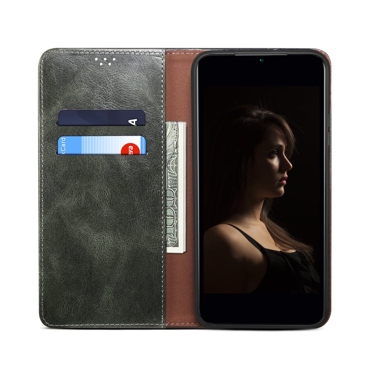 Custodia per telefono in pelle con trama di cavallo pazzo in cera d'olio, For OPPO A60, For OPPO A3 Pro 5G, For OPPO A3 Pro 5G Global, For OPPO Reno11 F / F25 Pro, For OPPO Reno10 Global / Reno10 Pro Global, For OPPO Find X8 Pro
