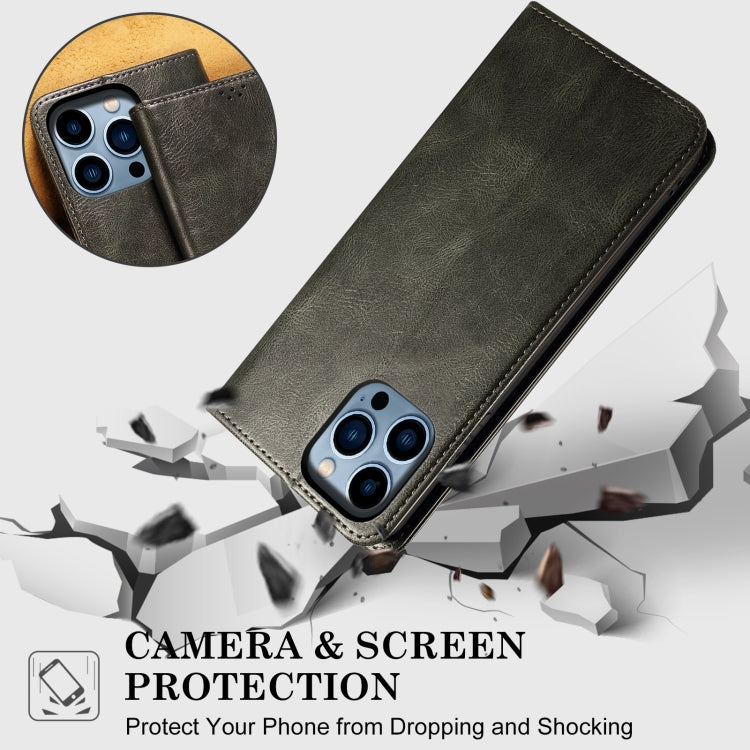 Custodia per telefono in pelle con trama di cavallo pazzo in cera d'olio, For OPPO A60, For OPPO A3 Pro 5G, For OPPO A3 Pro 5G Global, For OPPO Reno11 F / F25 Pro, For OPPO Reno10 Global / Reno10 Pro Global, For OPPO Find X8 Pro