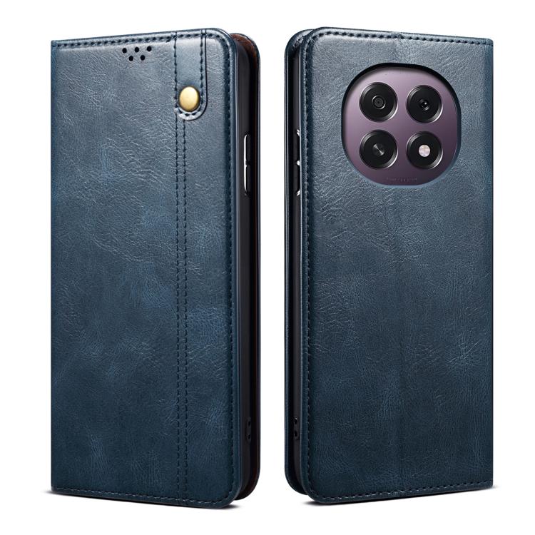 Custodia in pelle con trama Crazy Horse per OPPO A5x 4G/5G e modelli compatibili