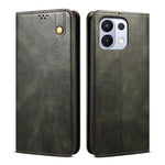 Custodia in pelle con trama Crazy Horse per OPPO A5x 4G/5G e modelli compatibili