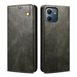 Custodia in pelle con trama Crazy Horse per OPPO A5x 4G/5G e modelli compatibili