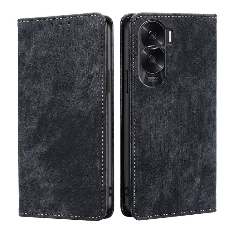 Custodia pelle magnetica con blocco RFID per Honor Magic6 Pro