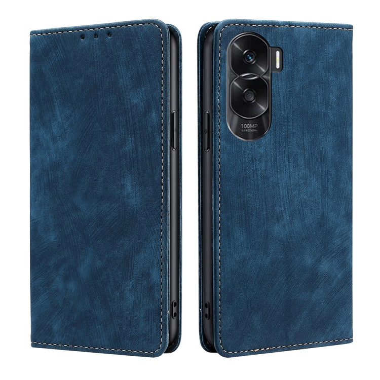 Custodia pelle magnetica con blocco RFID per Honor Magic6 Pro