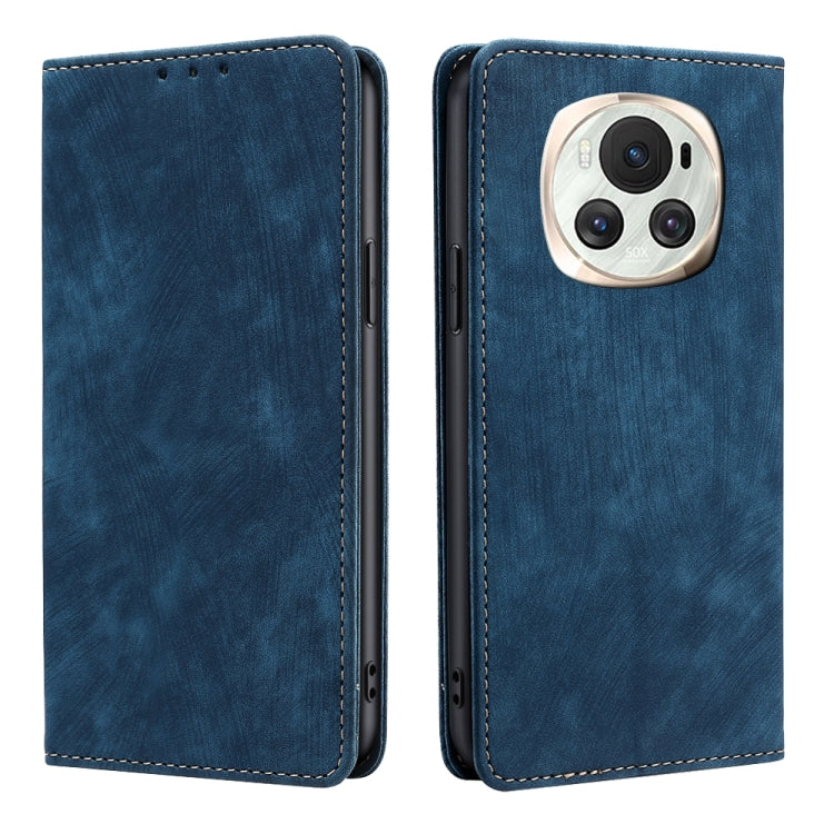 Custodia pelle magnetica con blocco RFID per Honor Magic6 Pro