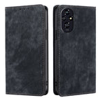 Custodia in pelle magnetica con blocco RFID per Honor Play 60 Plus