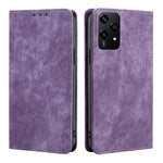 Custodia in pelle magnetica con blocco RFID per Honor Play 60 Plus