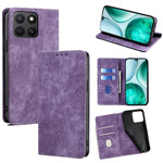 Custodia pelle magnetica con blocco RFID per Honor X60 GT