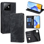 Custodia pelle magnetica con blocco RFID per Honor X60 GT