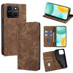 Custodia in pelle magnetica con blocco RFID per Honor Magic8