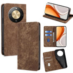 Custodia in pelle magnetica con blocco RFID per Honor Magic8