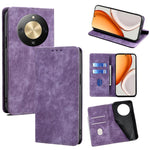 Custodia in pelle magnetica con blocco RFID per Honor Magic8