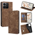 Custodia in pelle magnetica con blocco RFID per Honor Magic8