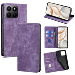 Custodia in pelle magnetica con blocco RFID per Honor Magic8