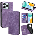 Custodia pelle magnetica con blocco RFID per Honor Win 5G
