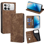 Custodia pelle magnetica con blocco RFID per Honor Win 5G