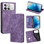Custodia pelle magnetica con blocco RFID per Honor Win 5G
