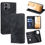 Custodia in pelle magnetica con blocco RFID per Honor 600 Lite Global