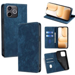 Custodia in pelle magnetica con blocco RFID per Honor 600 Lite Global