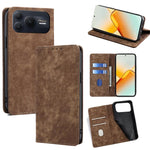 Custodia in pelle magnetica con blocco RFID per Honor 600 Lite Global