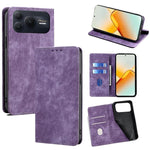 Custodia in pelle magnetica con blocco RFID per Honor 600 Lite Global