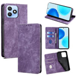 Custodia pelle magnetica con blocco RFID per Honor Win 5G