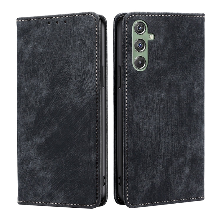 Custodia portafoglio in pelle con blocco RFID per Samsung Galaxy