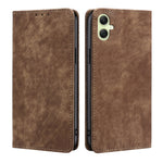 Custodia portafoglio in pelle con blocco RFID per Galaxy S24+