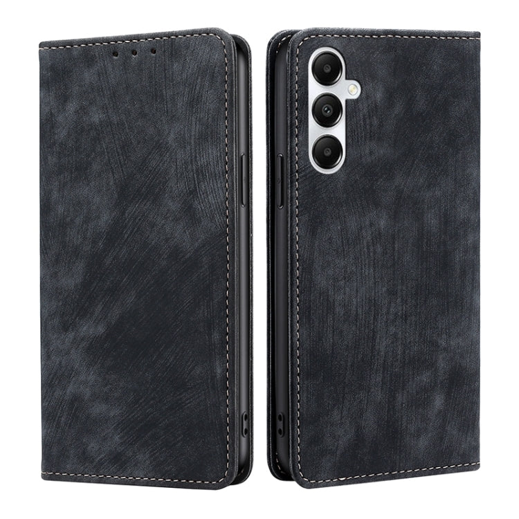 Custodia portafoglio in pelle con blocco RFID per Galaxy S24+