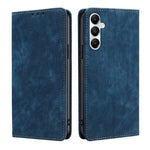 Custodia portafoglio in pelle con blocco RFID per Galaxy S24+