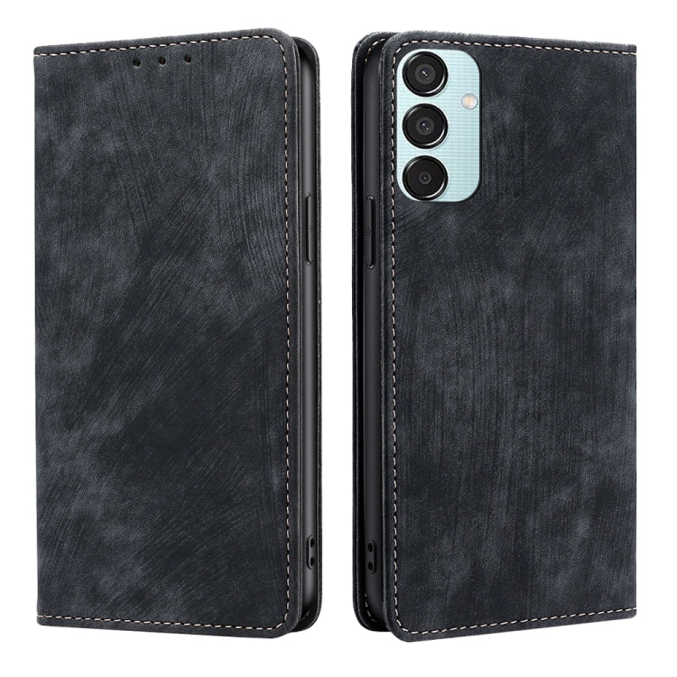 Custodia portafoglio in pelle con blocco RFID per Samsung