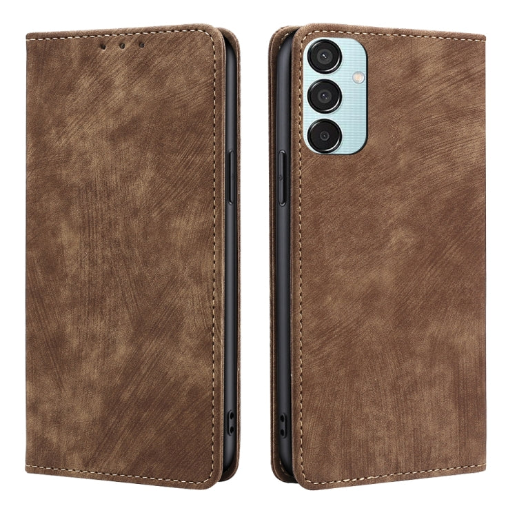 Custodia portafoglio in pelle con blocco RFID per Samsung
