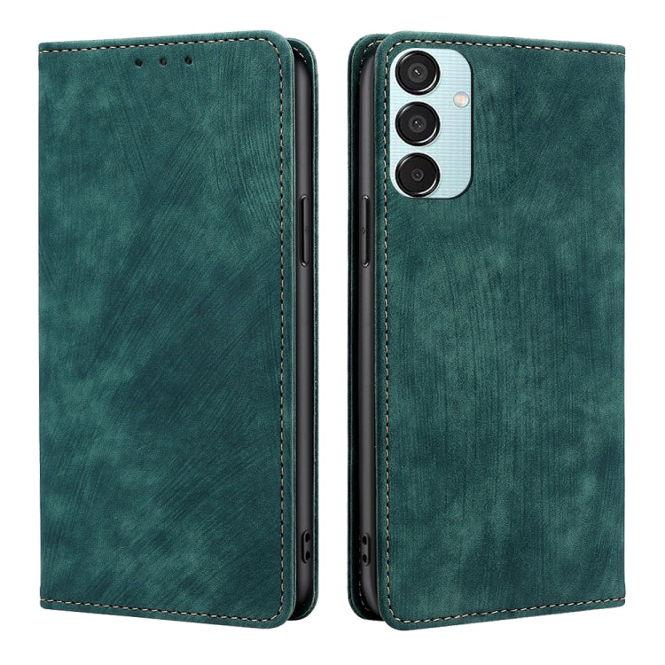 Custodia portafoglio in pelle con blocco RFID per Samsung