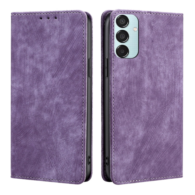 Custodia portafoglio in pelle con blocco RFID per Samsung