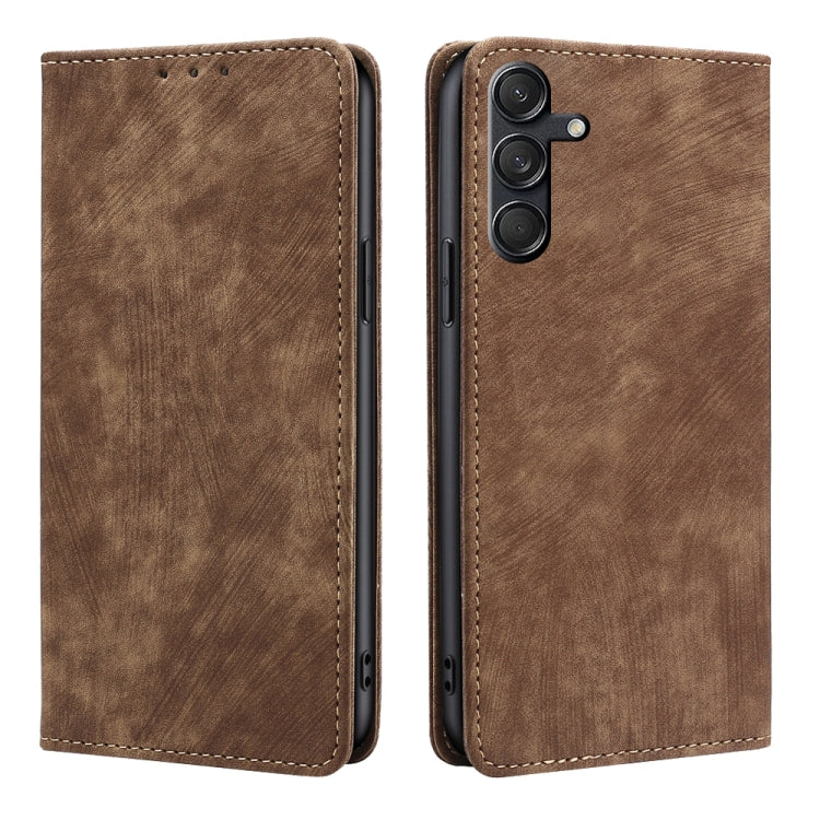 Custodia portafoglio in pelle con blocco RFID per Samsung