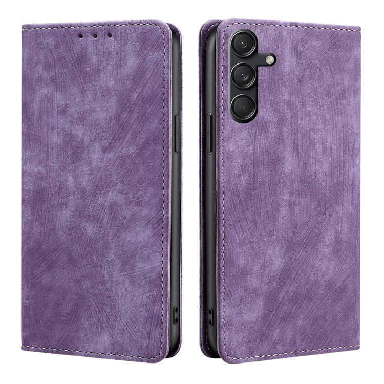 Custodia portafoglio in pelle con blocco RFID per Samsung