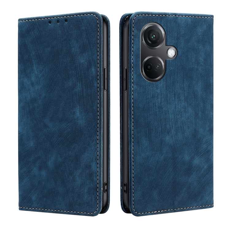 Custodia in pelle magnetica con blocco RFID per OnePlus Nord CE3