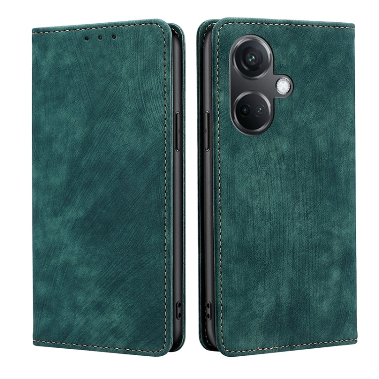 Custodia in pelle magnetica con blocco RFID per OnePlus Nord CE3